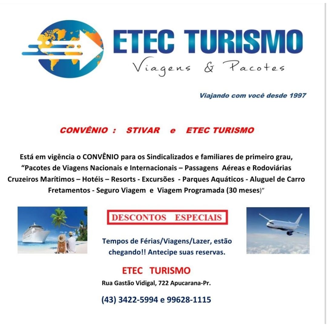 Etec Turismo: Um convênio para você viajar pelo Brasil